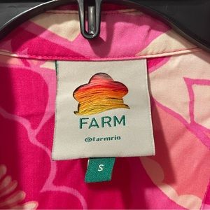 FARM rio pink dress